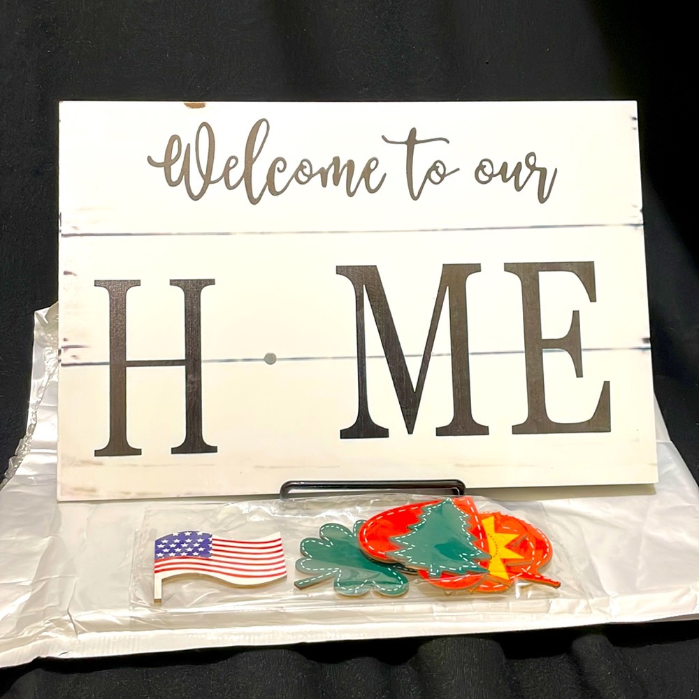 Welcome Home decor